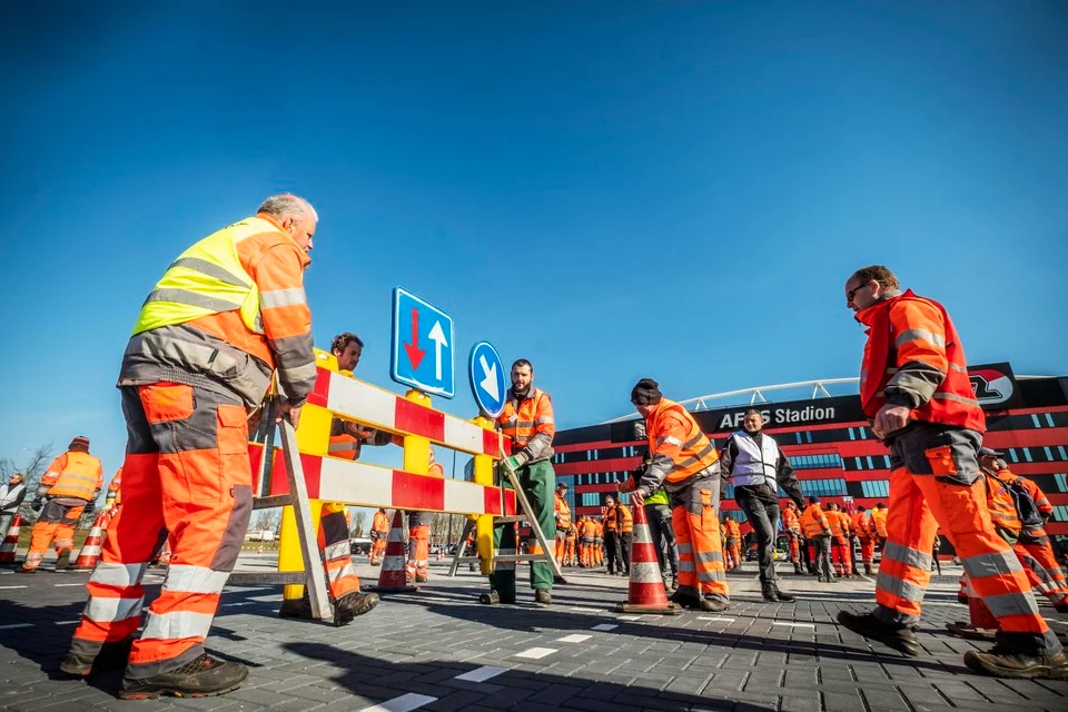 De onzichtbare helden: Honderden hoveniers in actie tijdens veiligheidstraining