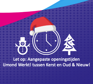 Van dinsdag 27 t/m vrijdag 30 december is het hoofdkantoor op het Stationsplein te Beverwijk volledig gesloten