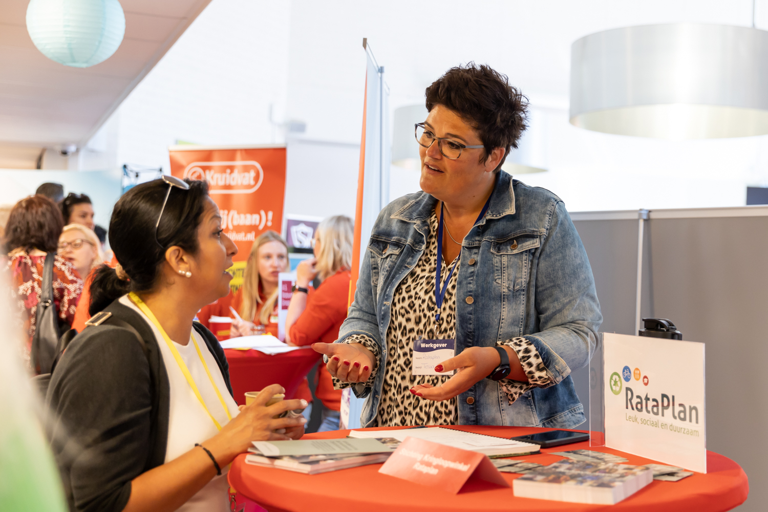 Veel interesse voor werk en leren op het Werkfestival